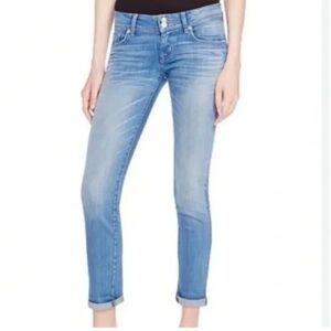 Hudson Ginny Ankle Straight Cuff Jeans